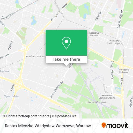 Rentax Mleczko Władysław Warszawa map