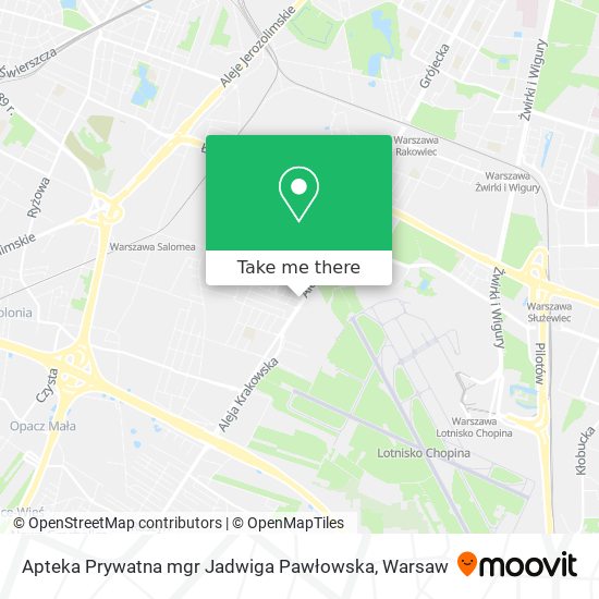 Apteka Prywatna mgr Jadwiga Pawłowska map