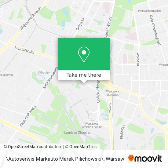 \Autoserwis Markauto Marek Pilichowski\ map