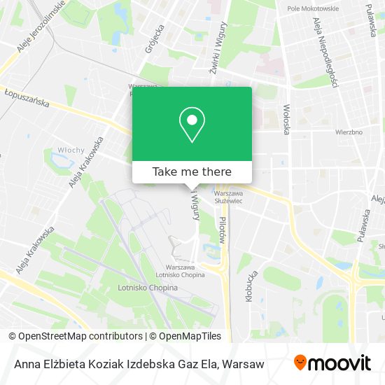 Anna Elżbieta Koziak Izdebska Gaz Ela map