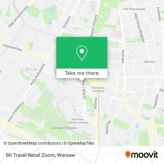 Bh Travel Retail Zoom map