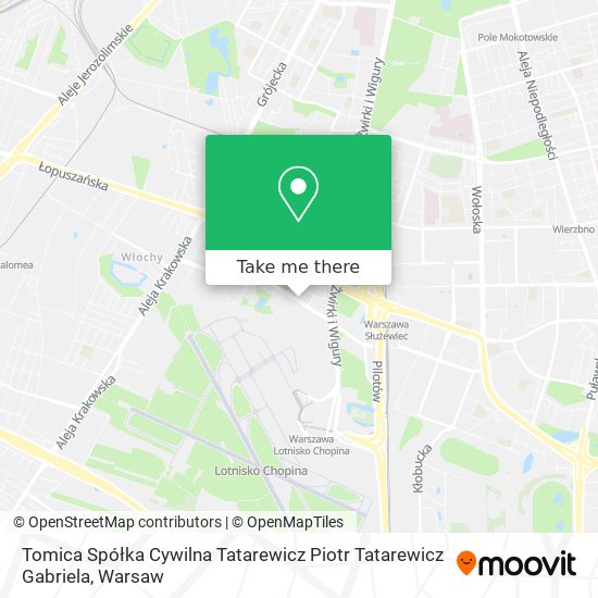 Tomica Spółka Cywilna Tatarewicz Piotr Tatarewicz Gabriela map