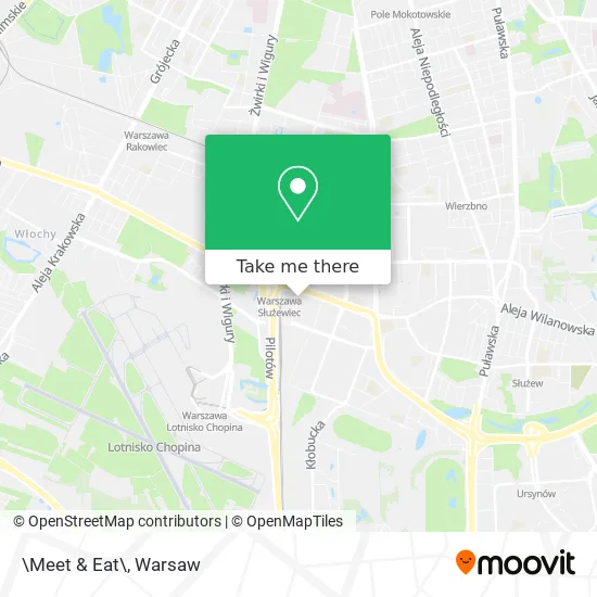 Карта \Meet & Eat\
