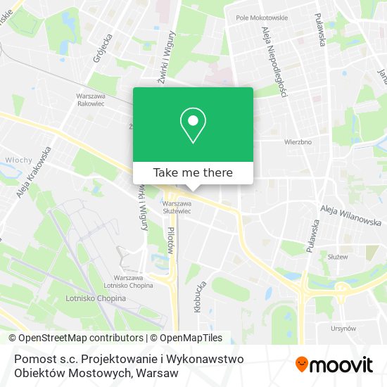 Pomost s.c. Projektowanie i Wykonawstwo Obiektów Mostowych map