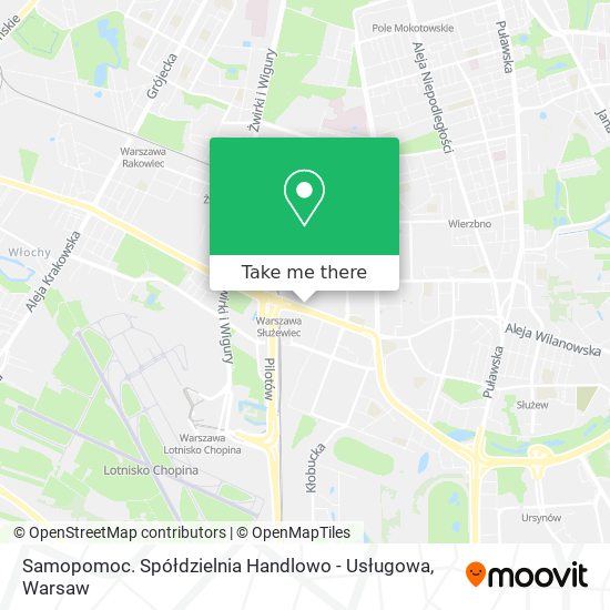 Samopomoc. Spółdzielnia Handlowo - Usługowa map