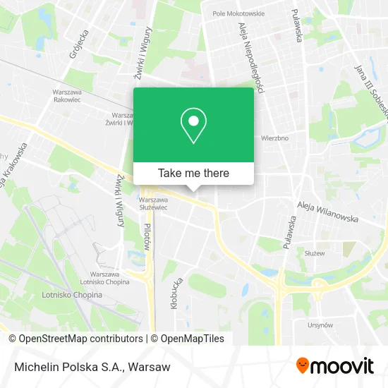 Michelin Polska S.A. map