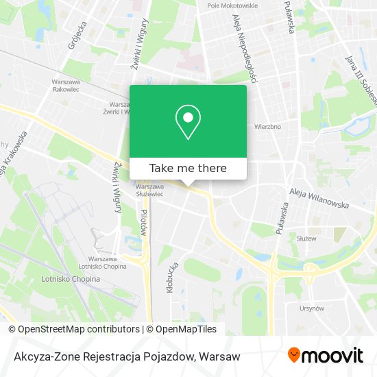 Akcyza-Zone Rejestracja Pojazdow map