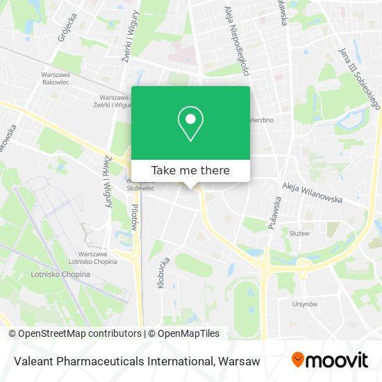 Valeant Pharmaceuticals International map