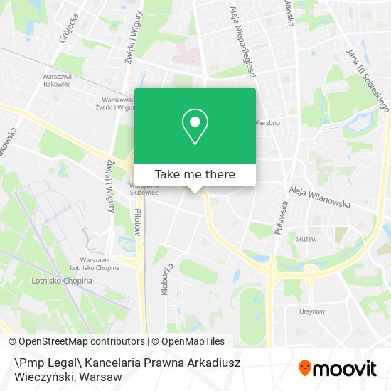 \Pmp Legal\ Kancelaria Prawna Arkadiusz Wieczyński map