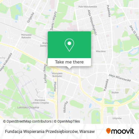 Карта Fundacja Wspierania Przedsiębiorców