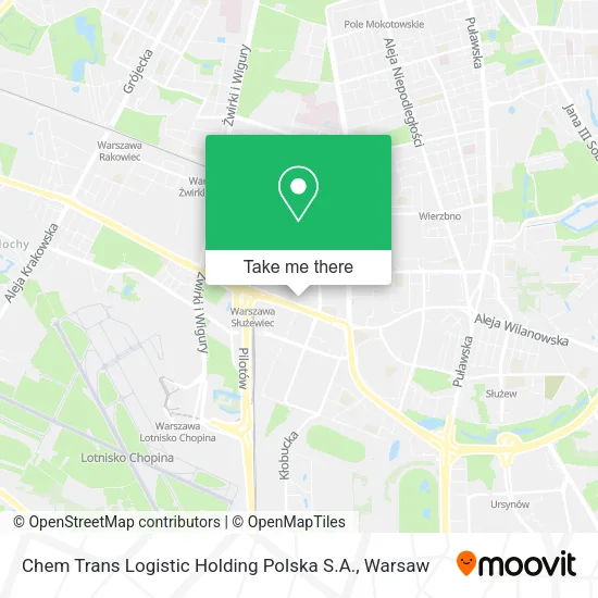 Chem Trans Logistic Holding Polska S.A. map