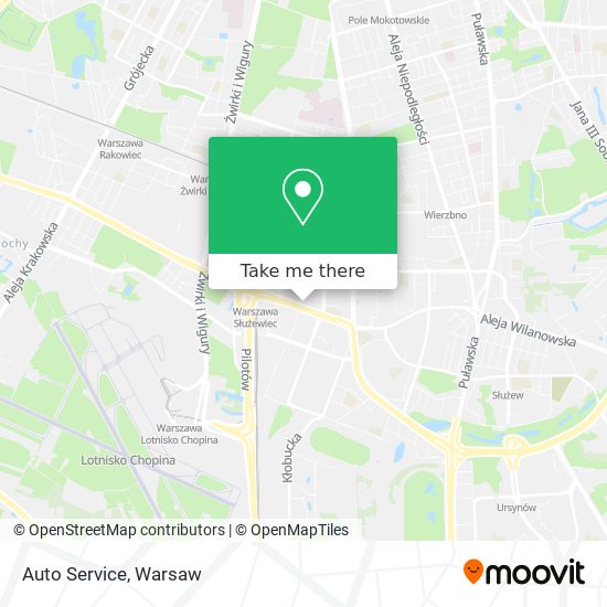 Auto Service map