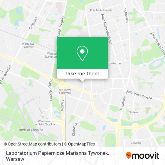 Laboratorium Papiernicze Marianna Tywonek map