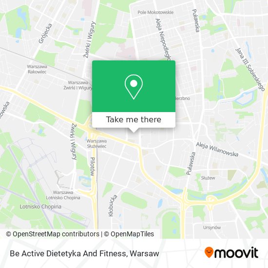 Be Active Dietetyka And Fitness map