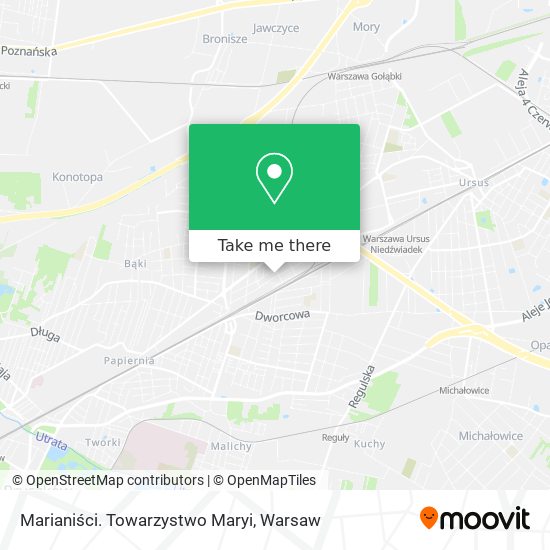 Marianiści. Towarzystwo Maryi map