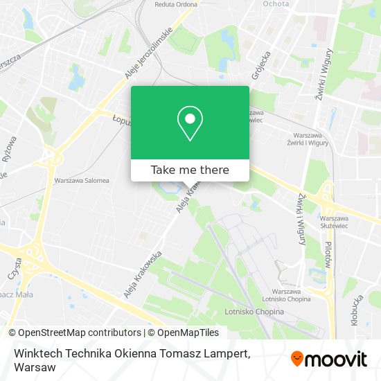 Winktech Technika Okienna Tomasz Lampert map