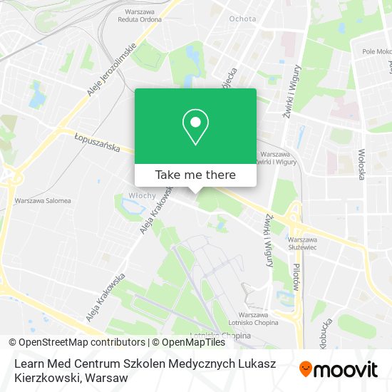 Learn Med Centrum Szkolen Medycznych Lukasz Kierzkowski map