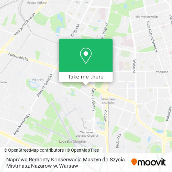 Naprawa Remonty Konserwacja Maszyn do Szycia Mistmasz Nazarow w map