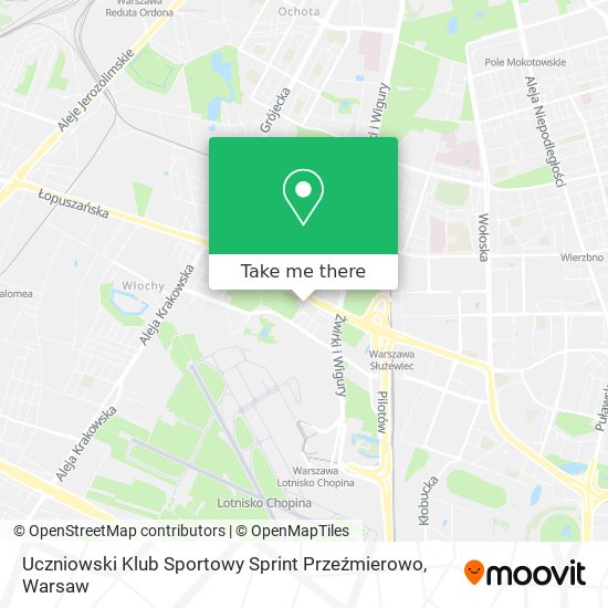 Карта Uczniowski Klub Sportowy Sprint Przeźmierowo