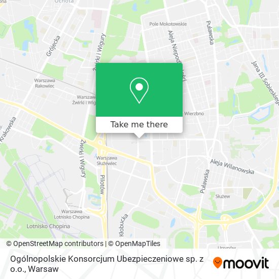 Ogólnopolskie Konsorcjum Ubezpieczeniowe sp. z o.o. map