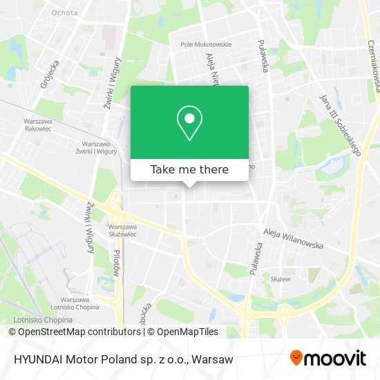 HYUNDAI Motor Poland sp. z o.o. map