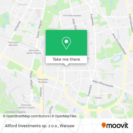 Allford Investments sp. z o.o. map