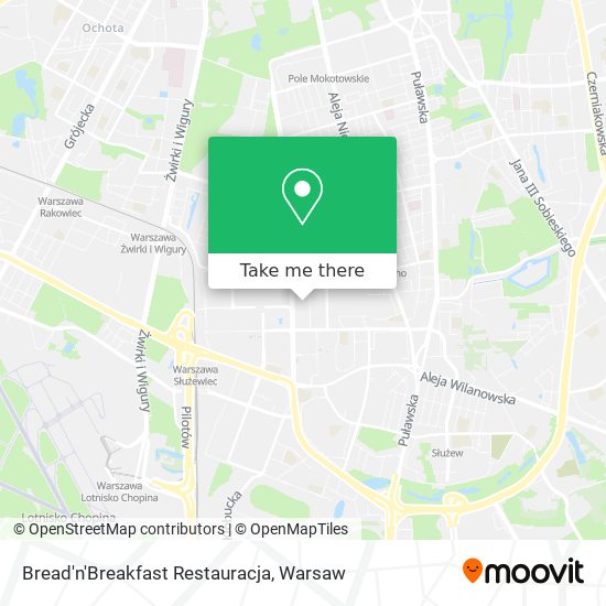 Bread'n'Breakfast Restauracja map