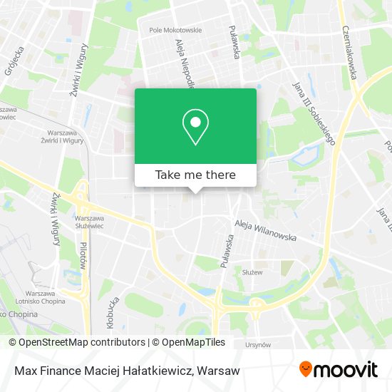 Max Finance Maciej Hałatkiewicz map