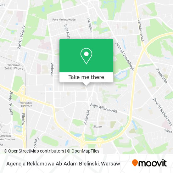 Agencja Reklamowa Ab Adam Bieliński map