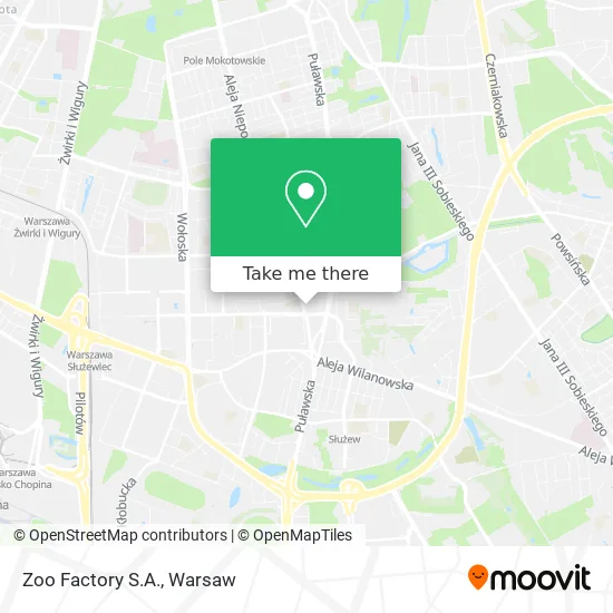 Zoo Factory S.A. map