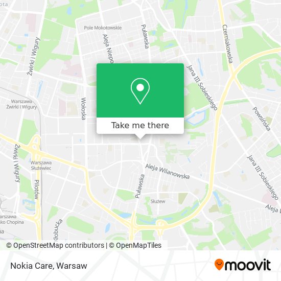 Nokia Care map