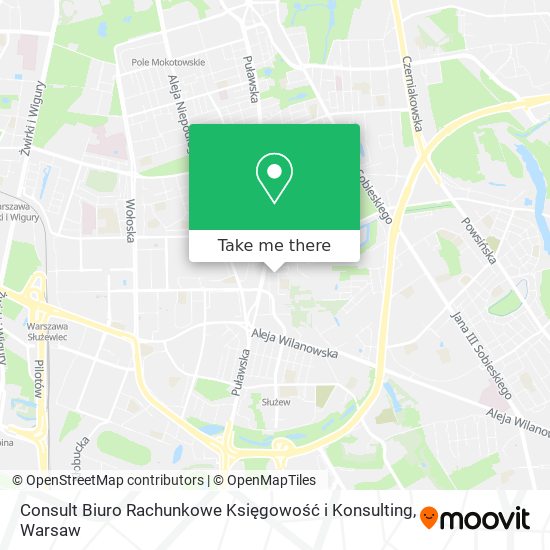 Consult Biuro Rachunkowe Księgowość i Konsulting map