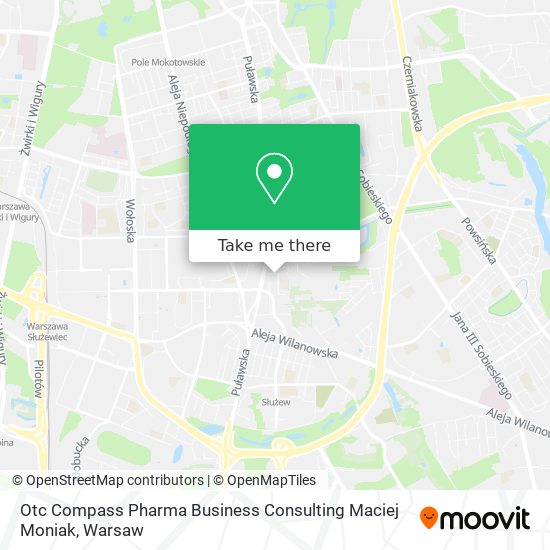 Otc Compass Pharma Business Consulting Maciej Moniak map