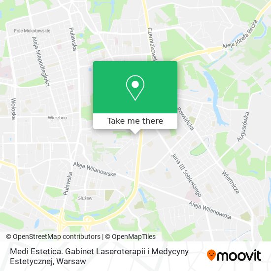 Medi Estetica. Gabinet Laseroterapii i Medycyny Estetycznej map