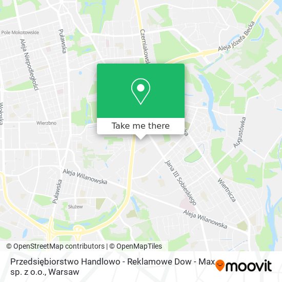 Przedsiębiorstwo Handlowo - Reklamowe Dow - Max sp. z o.o. map