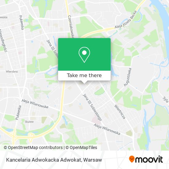 Kancelaria Adwokacka Adwokat map