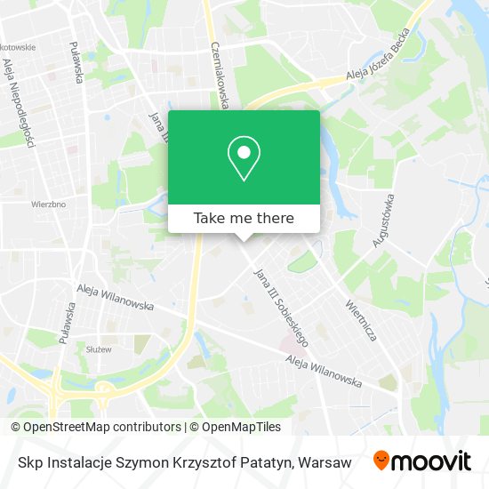 Skp Instalacje Szymon Krzysztof Patatyn map