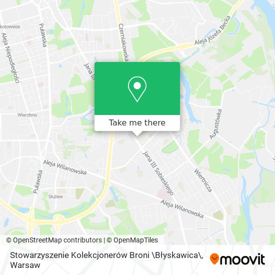 Stowarzyszenie Kolekcjonerów Broni \Błyskawica\ map