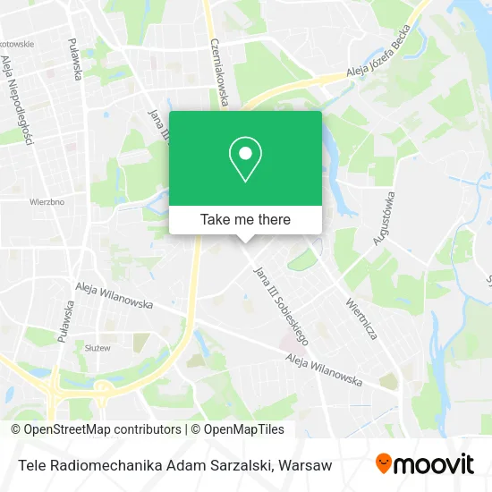 Tele Radiomechanika Adam Sarzalski map