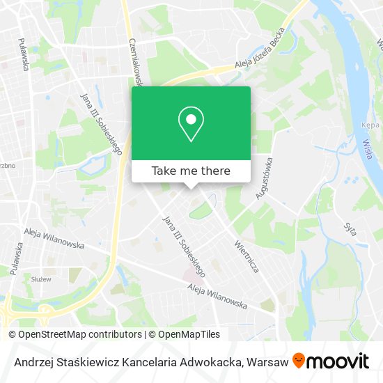 Andrzej Staśkiewicz Kancelaria Adwokacka map