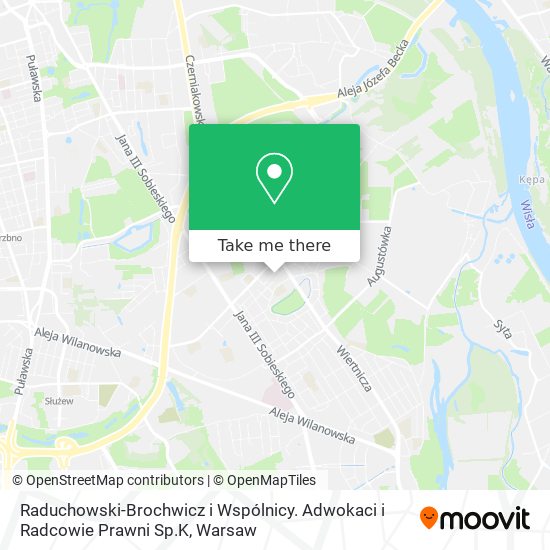 Raduchowski-Brochwicz i Wspólnicy. Adwokaci i Radcowie Prawni Sp.K map