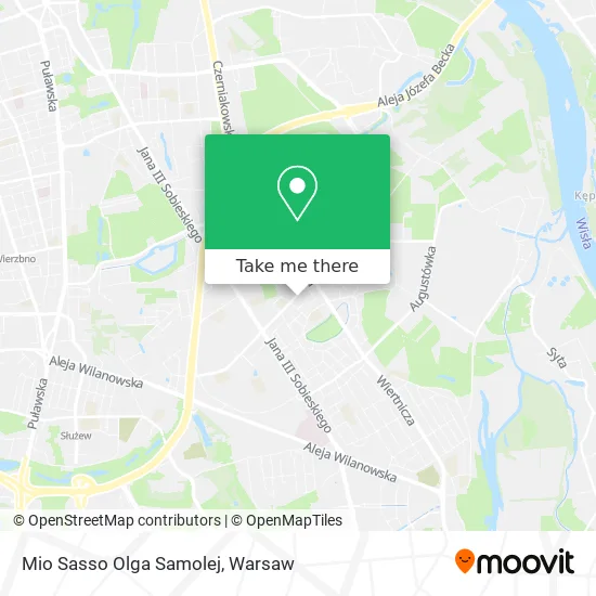 Карта Mio Sasso Olga Samolej