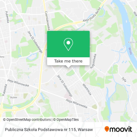 Publiczna Szkoła Podstawowa nr 115 map