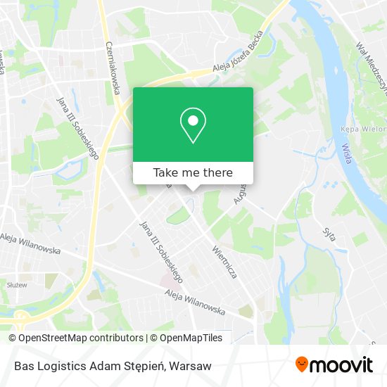 Bas Logistics Adam Stępień map