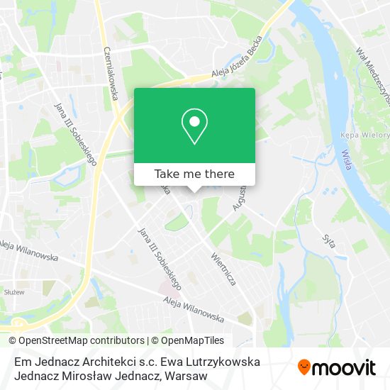 Em Jednacz Architekci s.c. Ewa Lutrzykowska Jednacz Mirosław Jednacz map