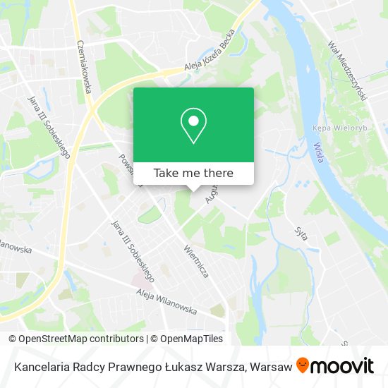 Kancelaria Radcy Prawnego Łukasz Warsza map