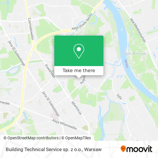 Карта Building Technical Service sp. z o.o.