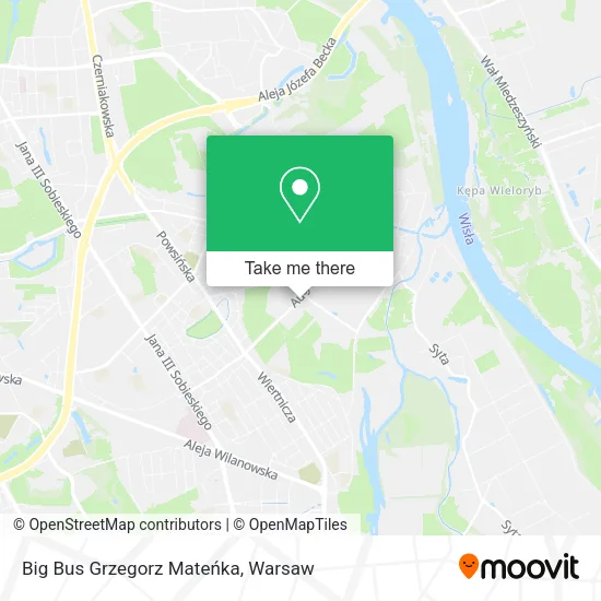 Big Bus Grzegorz Mateńka map