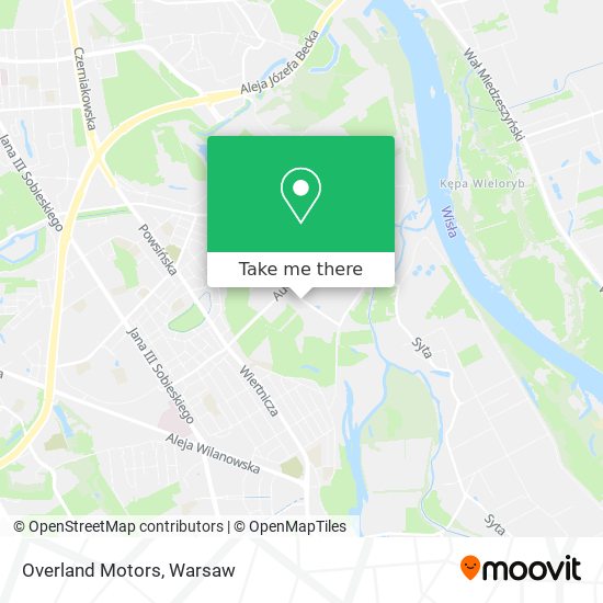 Overland Motors map