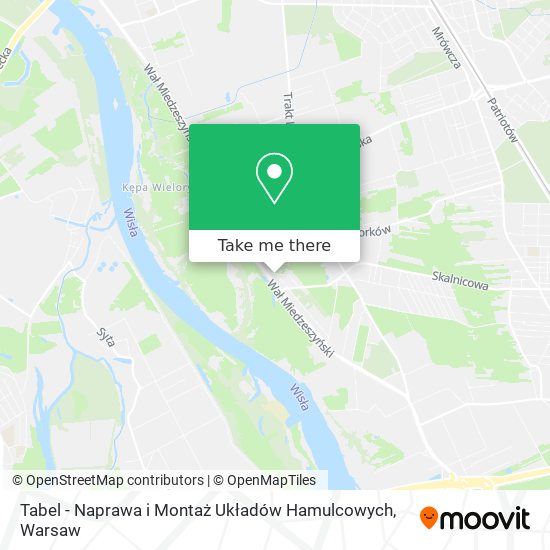 Tabel - Naprawa i Montaż Układów Hamulcowych map